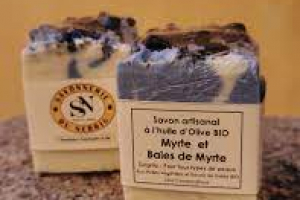 savonnerie du nebbiu savon cube myrthe
